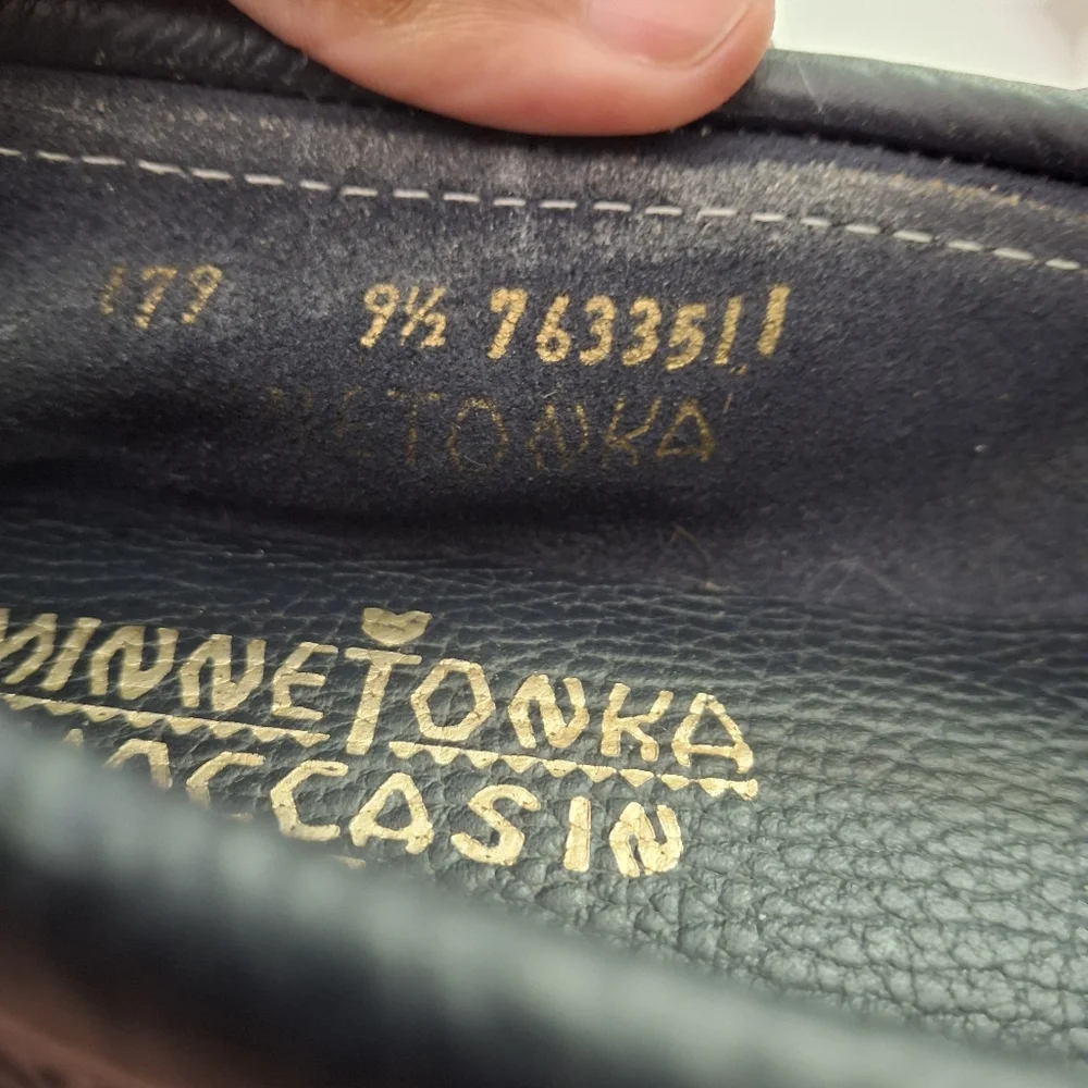 Minnetonka Leather Moccasins - Picture 9 of 10